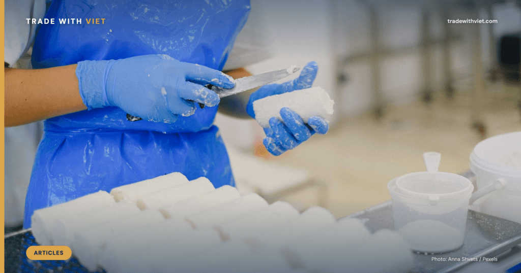 Food and beverage processing production line